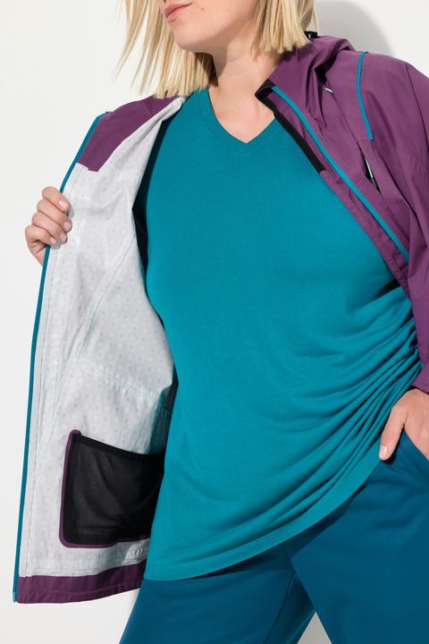 Produktbild Ulla Popken Funktionsjacke, wasserdicht, 2-Wege-Zipper, Reflektor (58)