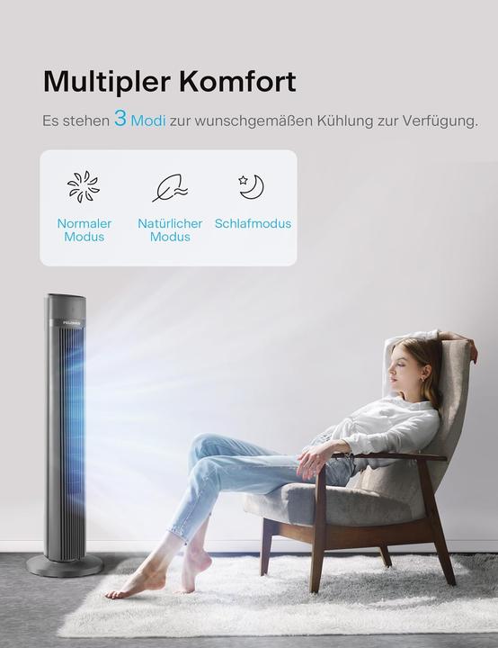 Produktbild Pelonis Turmventilator (48 dB)