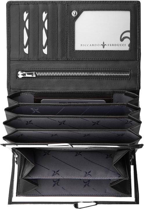 Actual product image Riccardo Ferducci Ladies frame purse, RFID