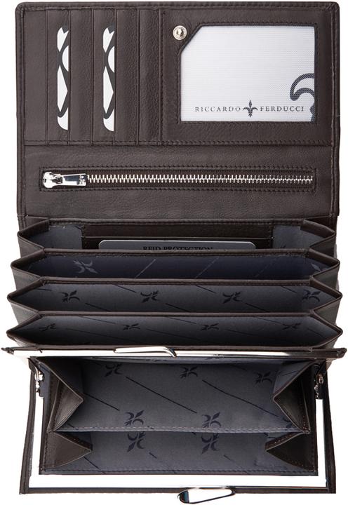 Actual product image Riccardo Ferducci Ladies frame purse, RFID