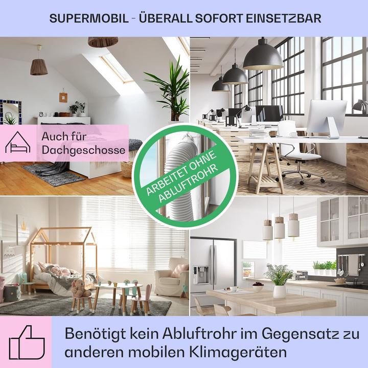 Immagine prodotto Klarstein Raffreddatore d'aria mobile, 5-in-1 bianco