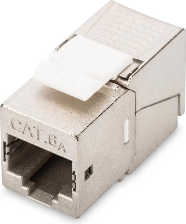 Productafbeelding Digitus CAT 6A keystone module, afgeschermd met intelligente kabelmanager (Schakelpaneel)