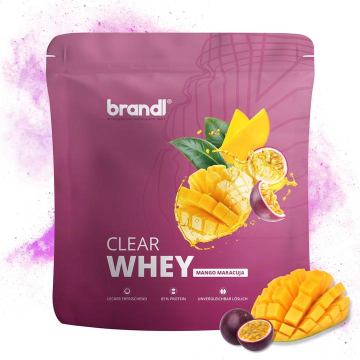 Actual product image Brandl Clear Whey (Mango passion fruit, 1 x, 800 g)