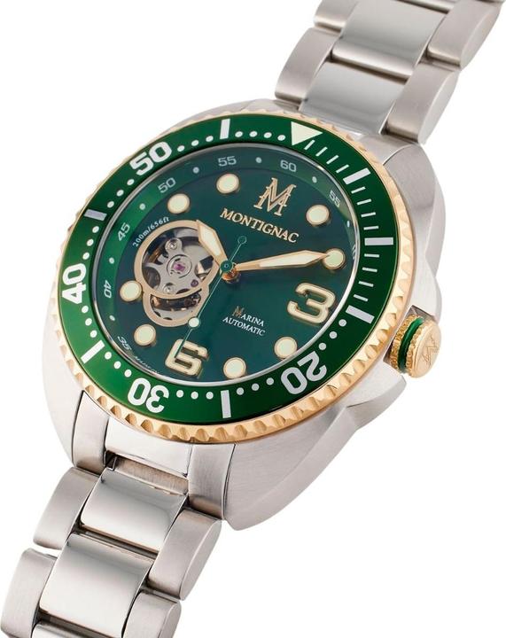Actual product image Montignac Automatic Watch Marina (Skeleton watch, 42 mm)