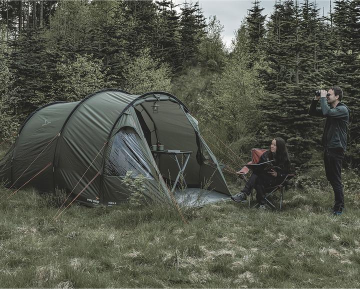 Actual product image Easy Camp Familien-Tunnelzelt Hidra 4 (olivgr?n, Modell 2025) (Tunnel tent, 9.50 kg, 4 persons)