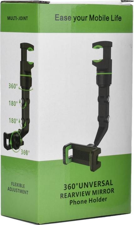 Produktbild Hurtel Verstellbarer Auto-Rückspiegelhalter für Smartphones