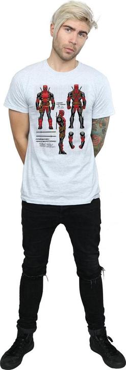 Produktbild Deadpool Action Figure Plans TShirt (M)
