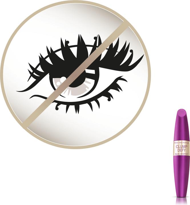 Actual product image Max Factor False Lash Effect Clump Defy Mascara No 001 (Black)