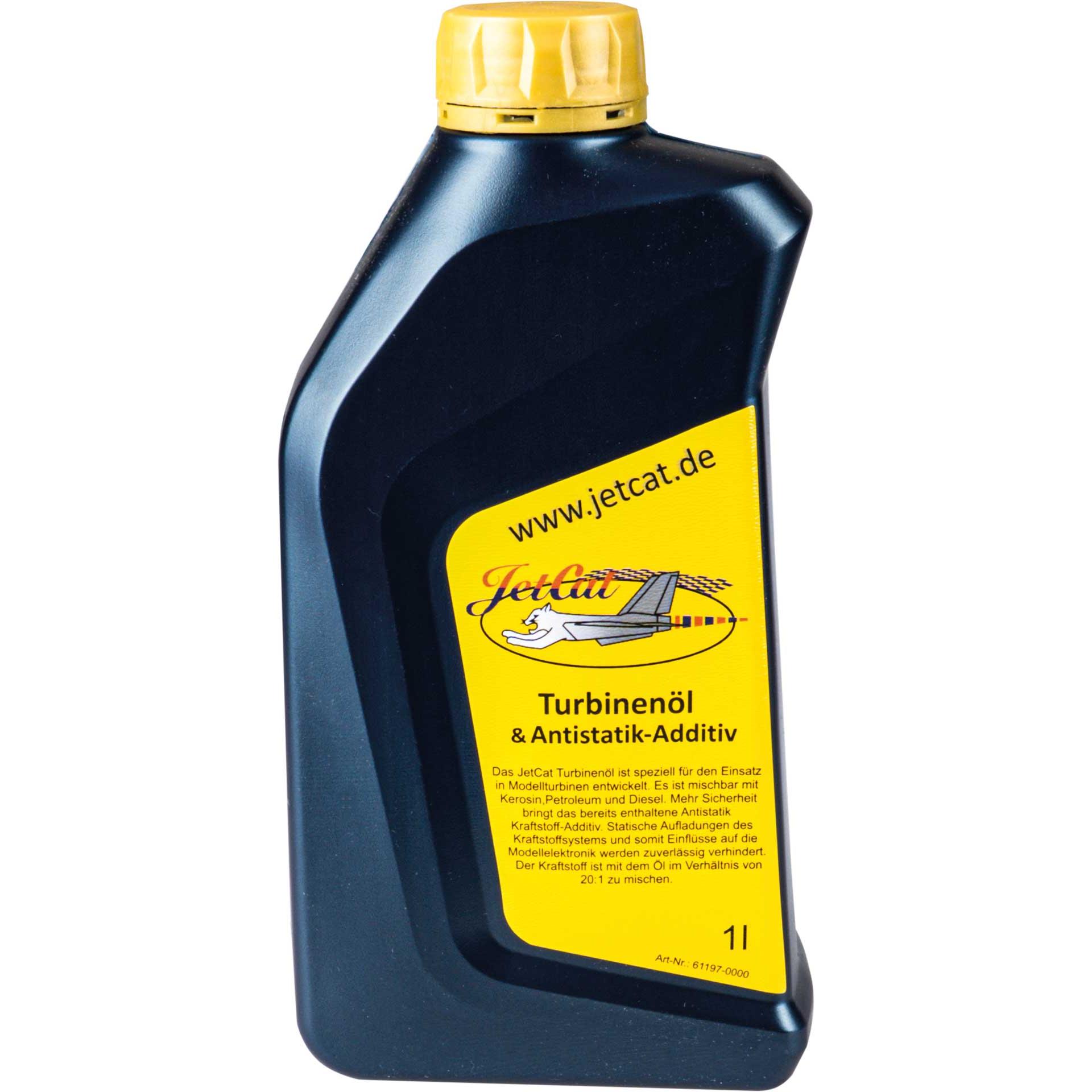 JetCat olio per turbine 1 litro (per 20 l di carburante) con additivo antistatico