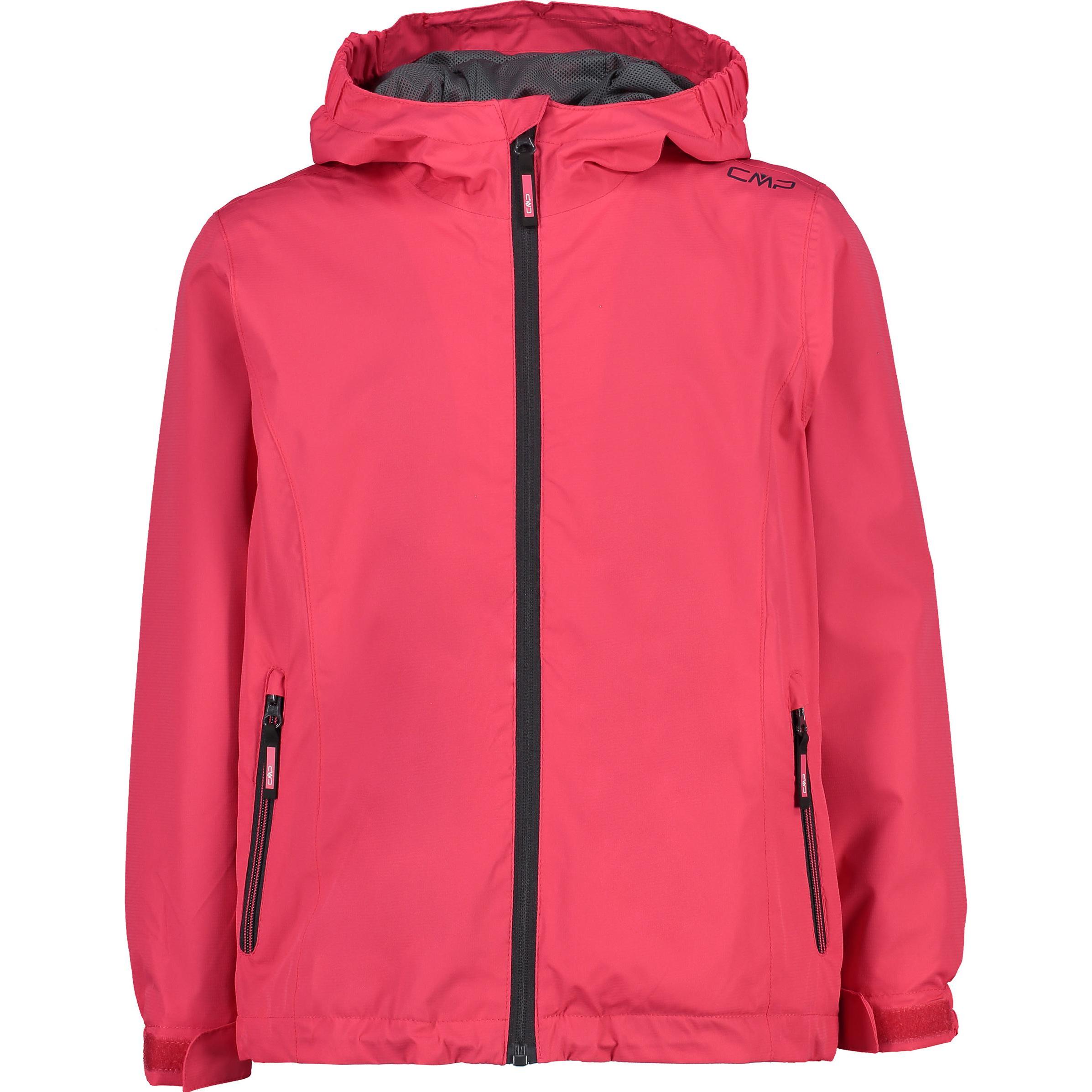 CMP Campagnolo, Unisex, Jacke, Girls Rain Hoodie Jacke (116), Rosa, 116