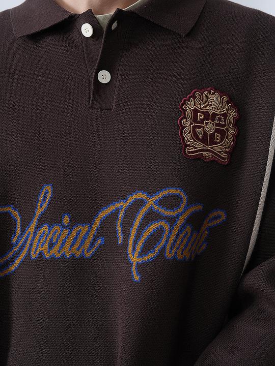 Produktbild Prohibited Polo-Pullover EMBLEM CONTRAST CLUBHOUSE (S)