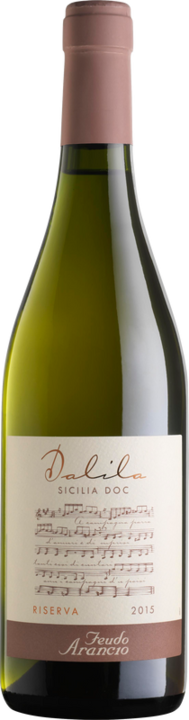 Produktbild Feudo Arancio Dalila Bianco Sicilia Riserva DOC Grillo/int. Rebsorten Sizilianischer Hochzeitswein (1 x 75 cl, 2016)
