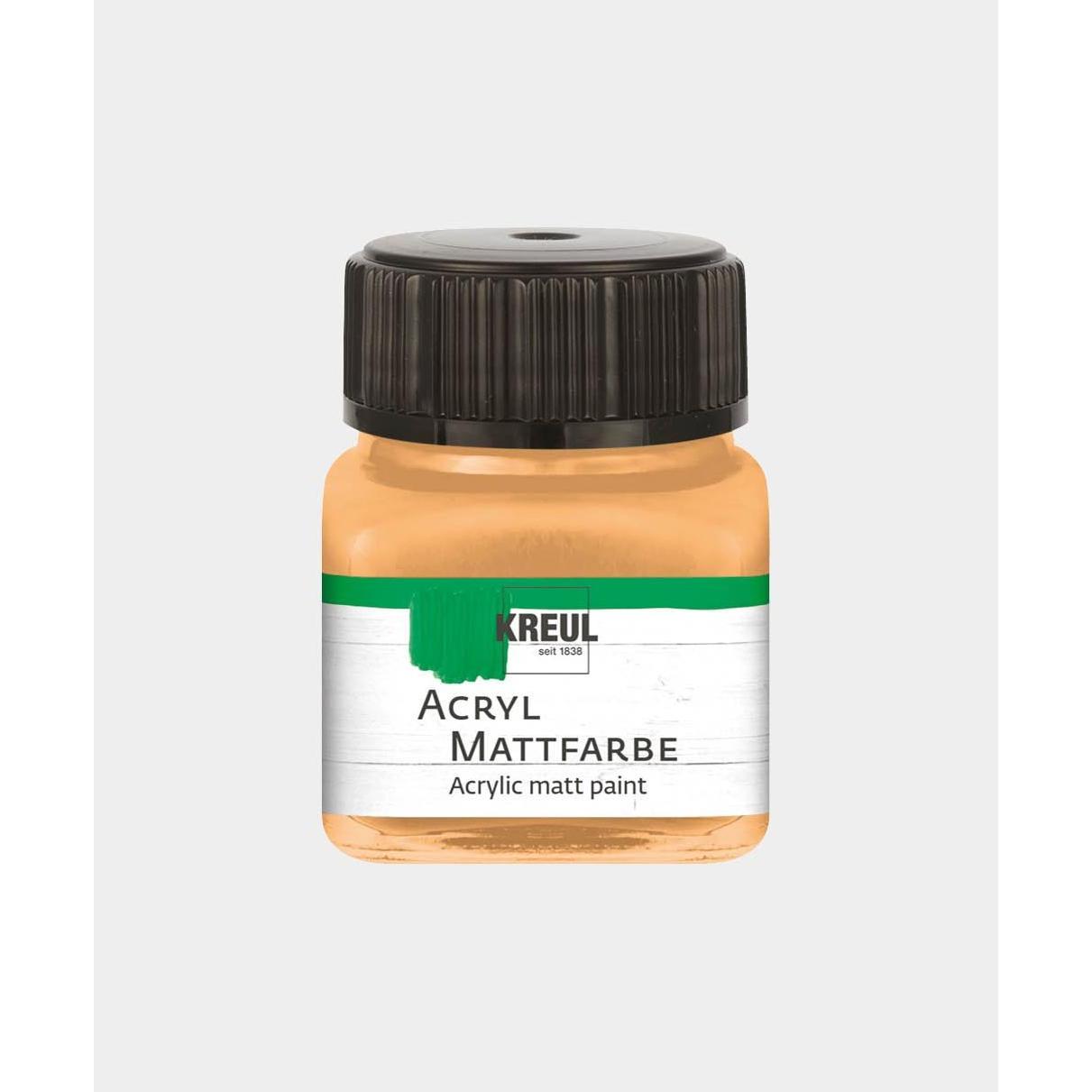 Kreul, Künstlerfarbe + Bastelfarbe, Acryl Mattfarbe, 20 ml (Make up, 20 ml)