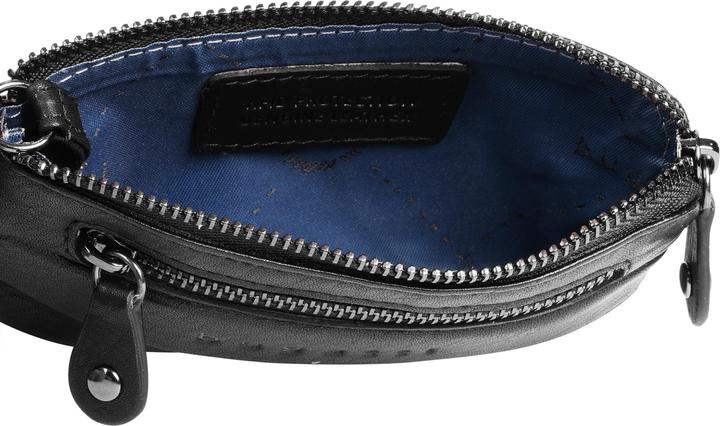 Actual product image Bugatti Nome leather key case 12 cm