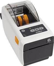 Produktbild Zebra ZD411-HC, 12 Punkte/mm (300dpi), RTC, USB, USB-Host, BT (BLE), Ethernet, EPLII, ZPLII, Kit (US (300 dpi)