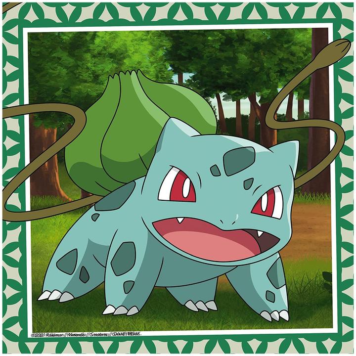 Produktbild Ravensburger Pokémon - Glumanda, Bulbasaur und Schiggy (49 Teile)