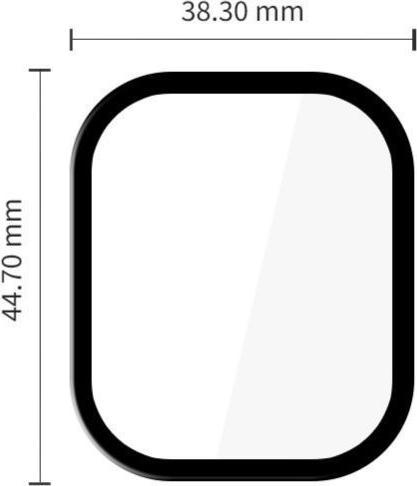 Produktbild Tech-Protect Glass Flex+ Hybridglas 2-Pack Xiaomi Redmi Watch 6 Schwarz (AUX Kabel)