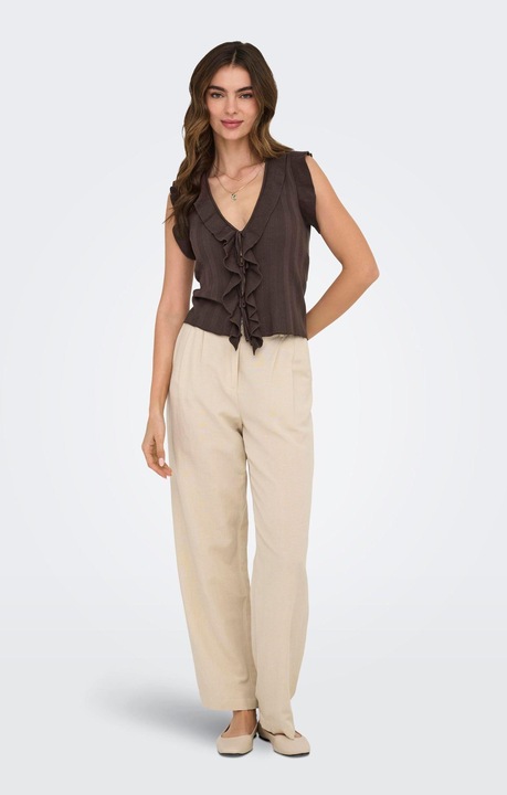 Produktbild Only Onlnelly Sl V-Neck String Cardigan Knt (S)