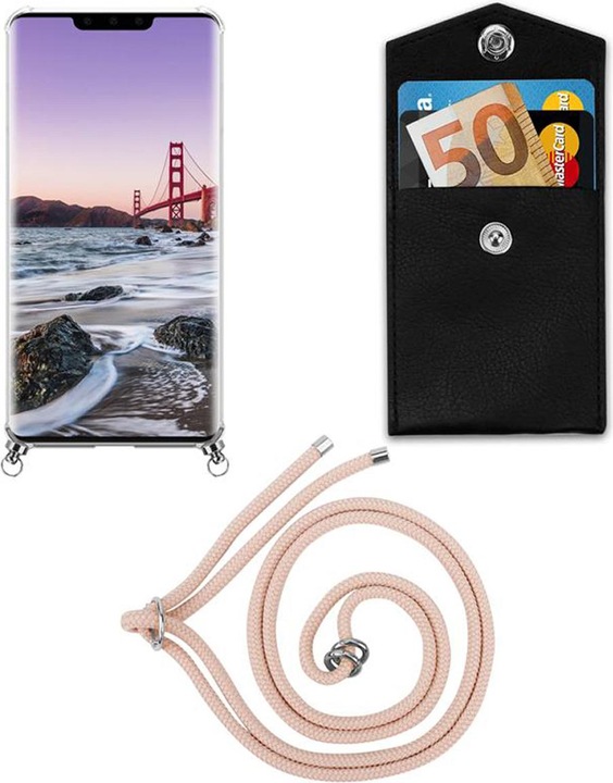 Produktbild Cadorabo TPU Handy Kette SILBER Cover