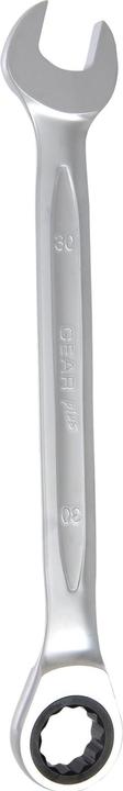 Actual product image KS Tools GEARplus ratchet ring open end wrench reversible (30 mm)