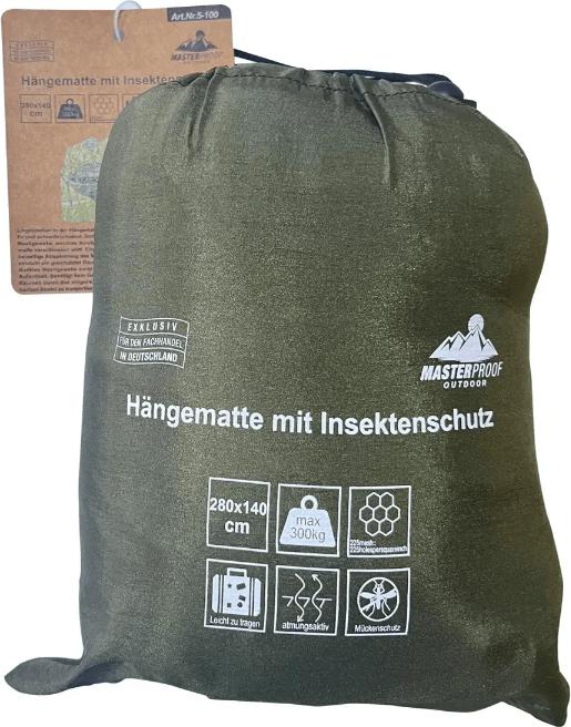 Produktbild Masterproof Hängematte mit Insektenschutz
