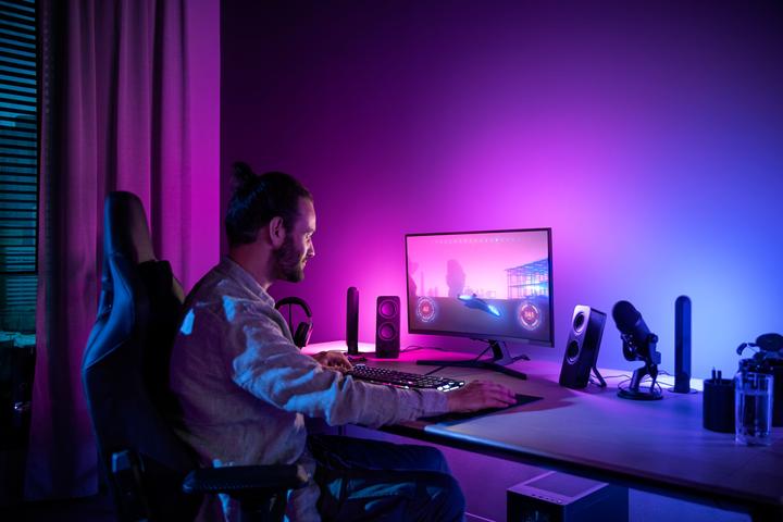 Produktbild Philips Hue Play Gradient inkl. Bridge (Mehrfarbig, 116.59 cm, Indoor)