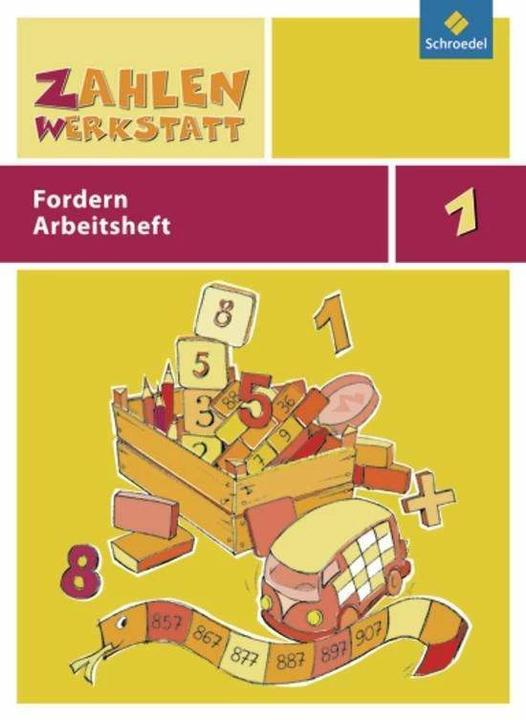 Produktbild Zahlenwerkstatt 1. Fordern. Arbeitsheft (Deutsch, 2009)