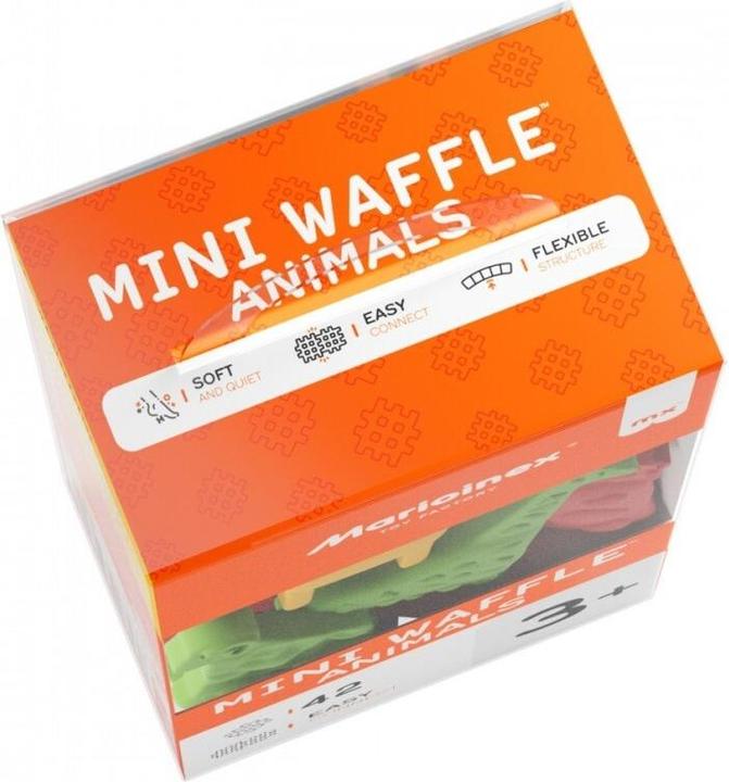 Actual product image Marioinex Mini Waffel 42 Stück Tiere