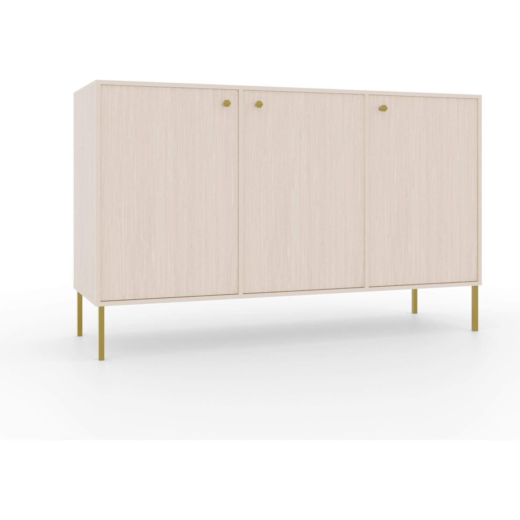 ADRK Furniture, Kommode + Sideboard, Tili 3D Kommode (124.5 x 41 x 74 cm)