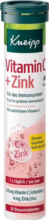 Actual product image Kneipp Natural vitamin C and zinc (20 Piece, Pills)