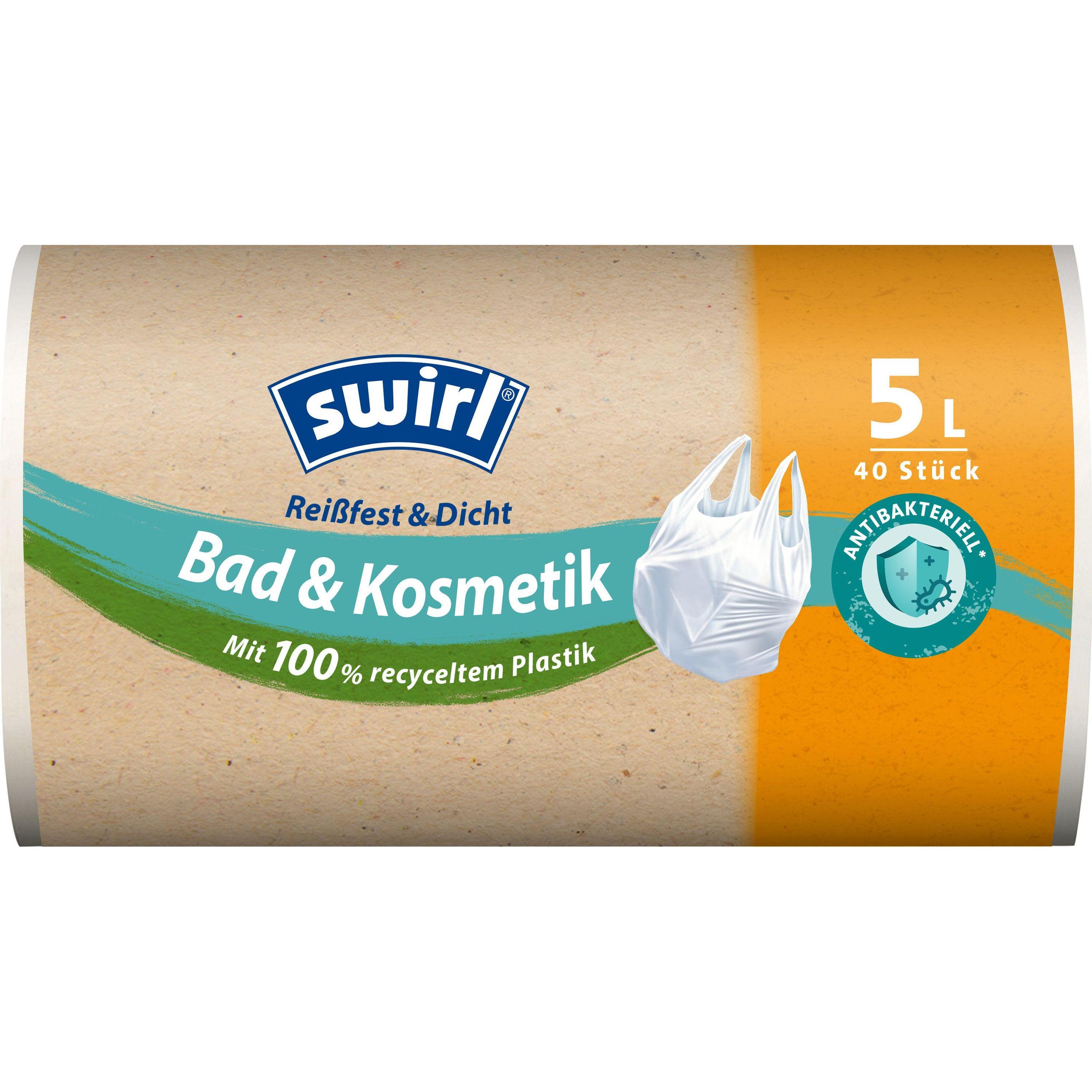Swirl Bad & Kosmetik, Abfallsack, Weiss