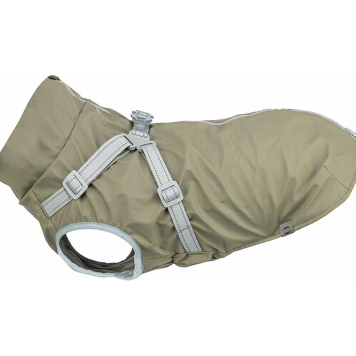 Comparer les prix de Trixie Pontis Rain coat with harness, S: 40 cm, olive green (S, Manteau pour chien), Vêtements pour chien