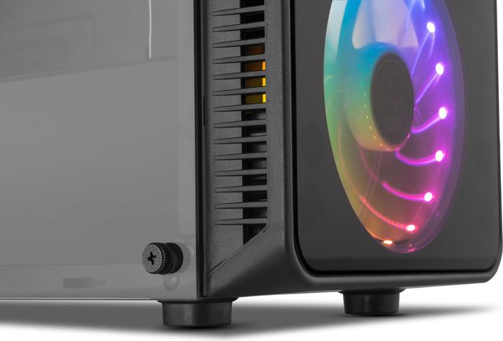 Produktbild Nox ATX TOWER HUMMER TGM RAINBOW RGB - Tower (ATX, mATX, Mini-ITX)