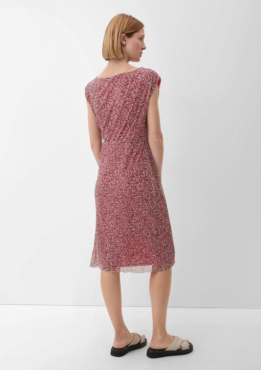 Produktbild s.Oliver Kleid Mesh-Kleid mit Plisseefalten (44)