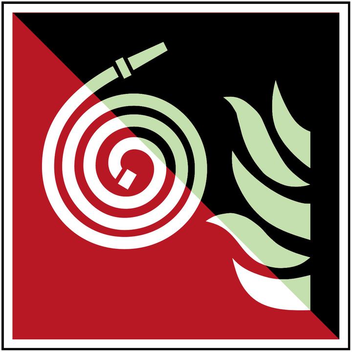 Image du produit Brady Panneau de sécurité ISO - Tuyau d'incendie non raccordé