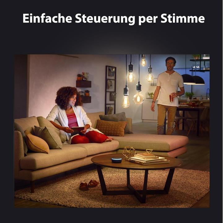 Immagine prodotto Philips Hue E27 - Lampada a filamento (E27, 550 lm, 3 x)