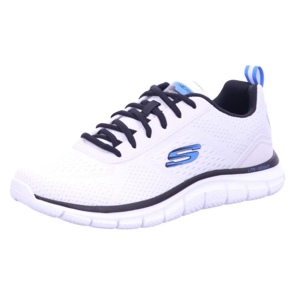 Skechers, Mannen, Sneakers, 232399 WBK WBK, Wit, (40)