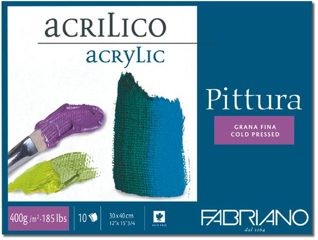 Fabriano Acrylpapier Pittura (400 g/m², 10x)