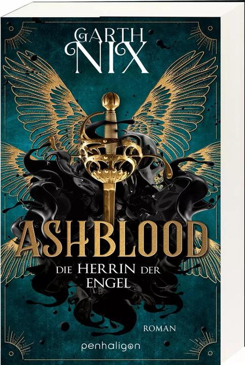 Actual product image Ashblood - Die Herrin der Engel (German, Tim Straetmann, Garth Nix, 2023)