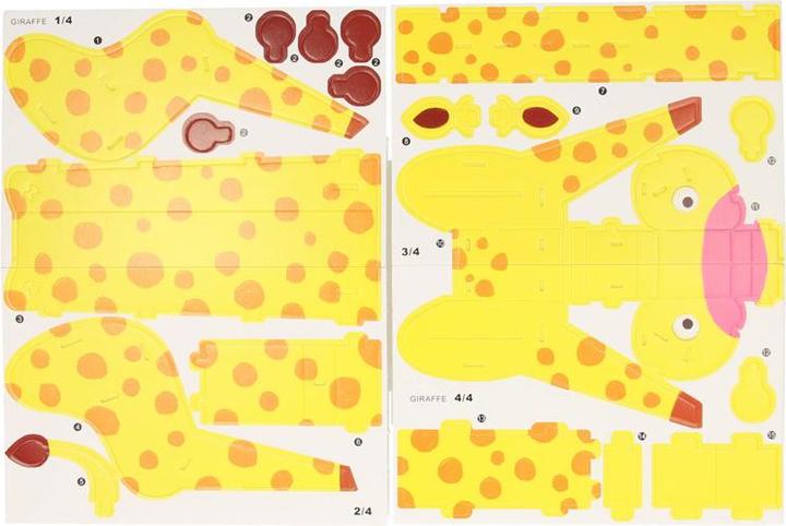 Produktbild Bausatz 3D-Giraffe