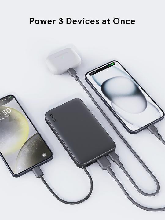 Produktbild Aukey Spark Sling (10000 mAh, 15 W, 38.50 Wh)