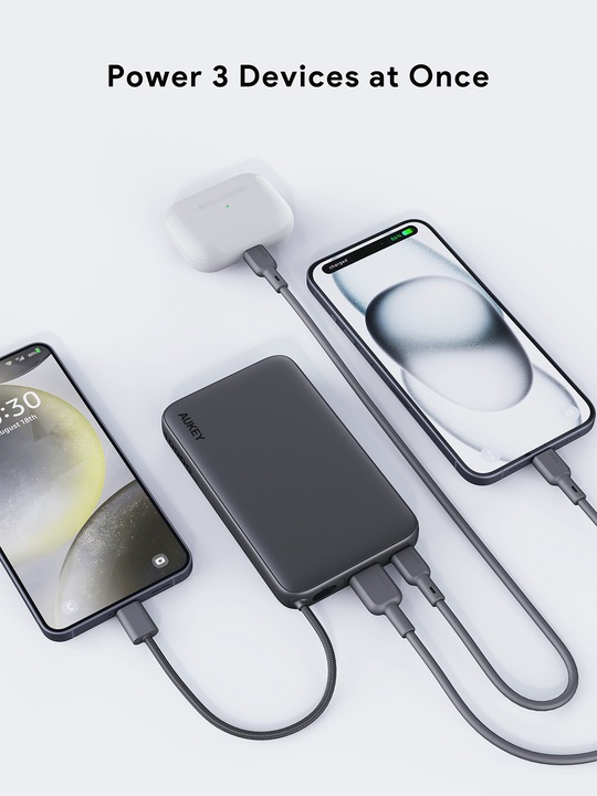 Actual product image Aukey Spark Sling (10000 mAh, 15 W, 38.50 Wh)