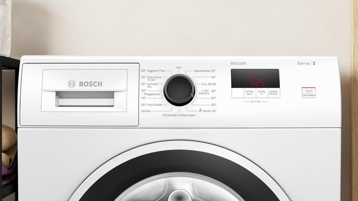 Image du produit Bosch Hausgeräte Série 2 WGE02490 (7 kg, Gauche)