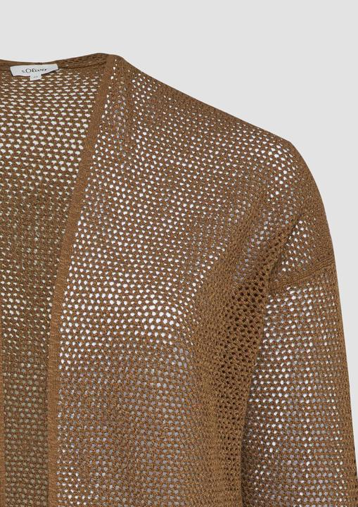Image du produit s.Oliver Ajour-Strickjacke mit 3/4-Arm (54)