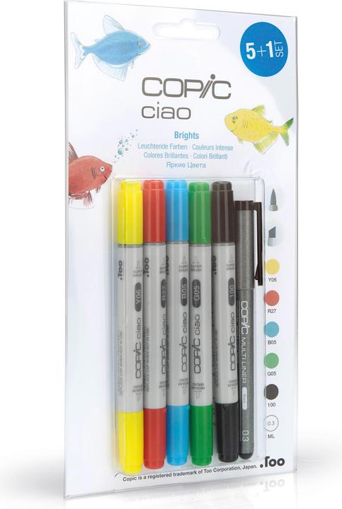 Produktbild Copic Leuchtende Farben (6x)