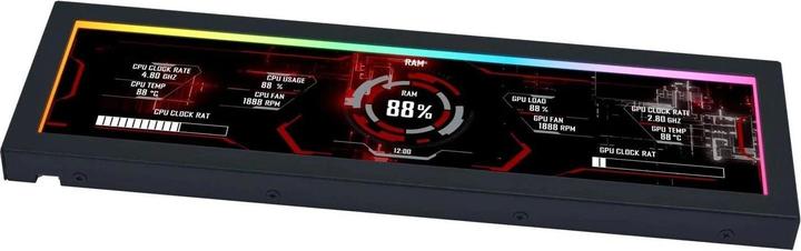 Produktbild Lian-Li 8.8" Universal Screen - schwarz