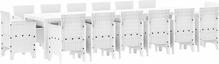 Produktbild vidaXL Gartendining-Set (350 x 100 x 74 cm)