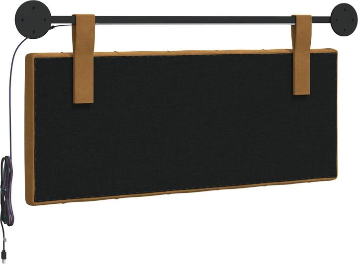 Actual product image vidaXL Modernes Kopfteil (110 x 7 x 55 cm)