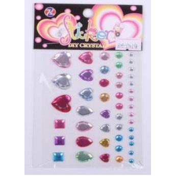 Brewis Selbstklebende Strasssteine ​​47 Stk