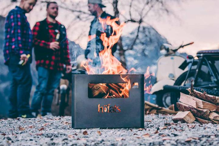 Actual product image Höfats Beer Box Fire Basket (28 cm)